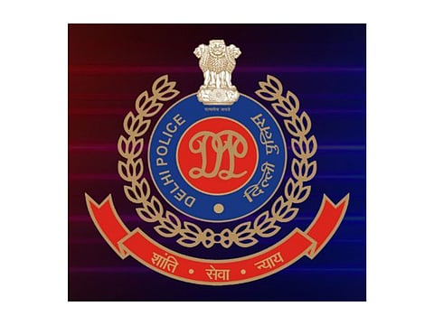 Delhi police logo used for represeentation