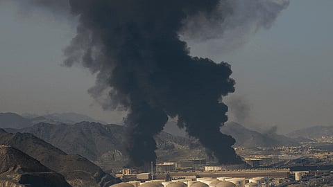 Washington has warned that Iran’s energy facilities could be targeted if Tehran disrupts shipping in the Strait of Hormuz.