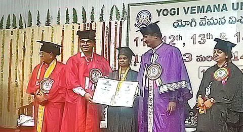 27-year-old MA gold medalist Suvarna works as Pizza Hut server in Proddatur while pursuing govt job dream.