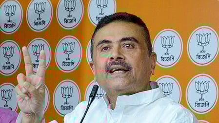 Leader of Opposition in West Bengal Assembly and BJP leader Suvendu Adhikari. 