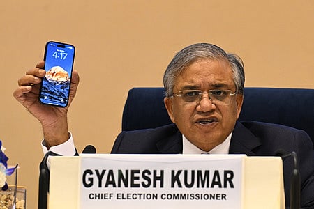 Chief Election Commissioner Gyanesh Kumar