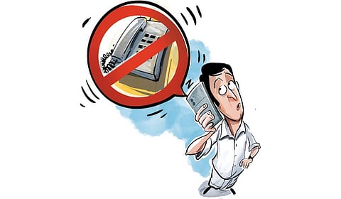 Calls to police station landlines go unanswered.