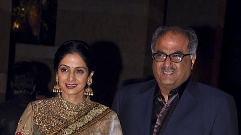 Sridevi and Boney Kapoor