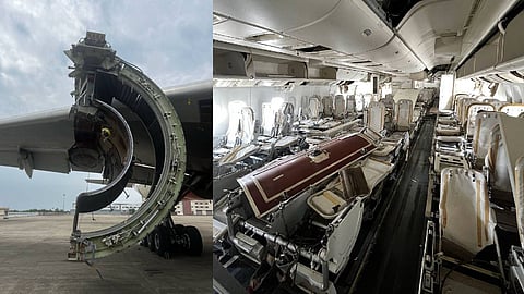 Over 3,000 components had to be sourced from different countries to revive the plane from nose to tail.