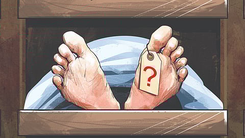 The identity of the deceased persons could not be ascertained till 10.30 am on Tuesday.