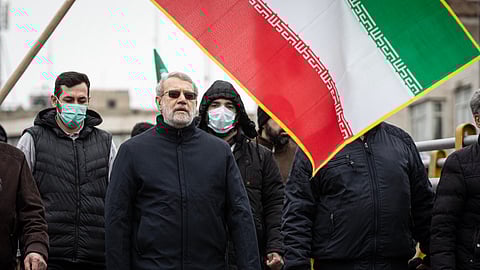 On March 13, Iranian Secretary of Supreme National Security Council Ali Larijani made one of the most high-profile public appearances by an Iranian official since the begining of the war, marching in a mass rally in Tehran, defying death threats from the US and Israel. 