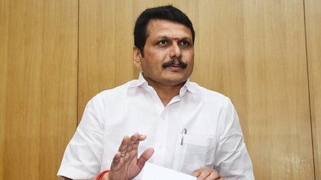 DMK MLA from Karur V Senthil Balaji.