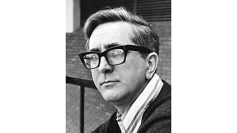 This Jan. 9, 1973 file photo shows British author Len Deighton who has died at the age of 97.