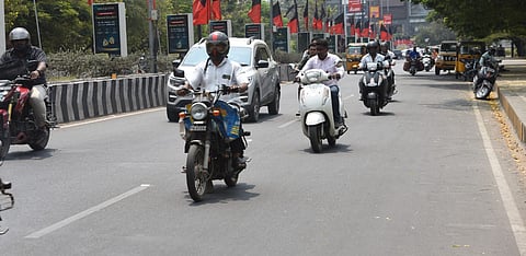 Road safety activists say the speed limit in the city is 20-40 km/hr, but most motorists don't stick to it.