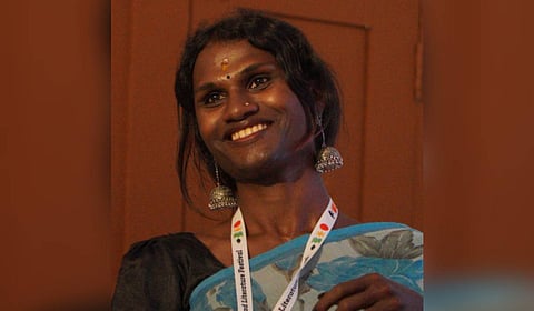 Transgender tribal activist and schoolteacher, N V Prakruthi.