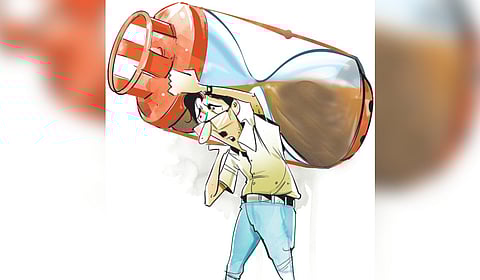 Several office cafeterias have either shut down or are operating with limited menus as LPG supplies tighten, forcing workers to search for meals outside their workplaces.