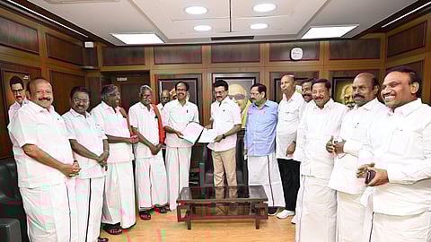 DMK seals seat-sharing agreement with CPI ahead of 2026 Tamil Nadu Assembly elections.