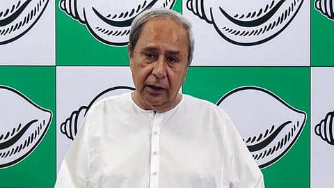 Leader of Opposition and BJD president Naveen Patnaik
