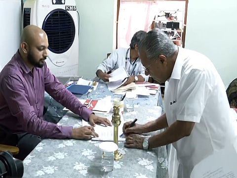 CM Pinarayi Vijayan files nomination from Dharmadam constituency ahead of Kerala polls