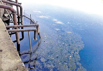 File photo of the intake well in Ib river