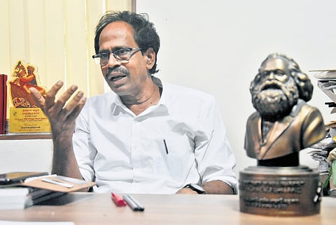 CPI state secretary M Veerapandian