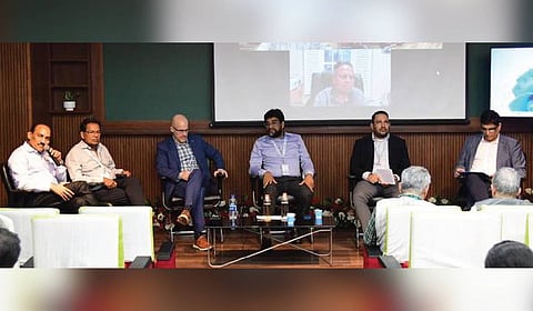 Participants at the second edition of the all IISER-University at Buffalo joint workshop being held in Thiruvananthapuram.