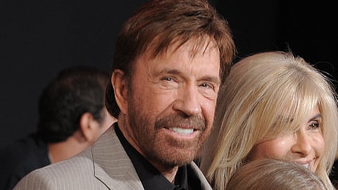 Chuck Norris attends the premiere for "The Expendables 2" in Los Angeles on Aug. 15, 2012.