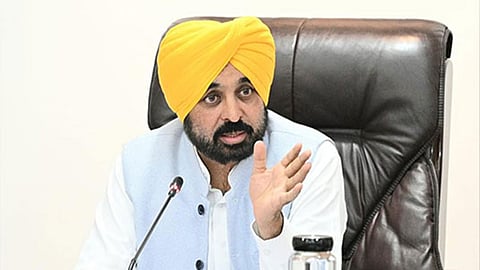 Punjab CM Mann said India’s freedom fighters made supreme sacrifices to ensure democracy thrives in the country, but alleged that the BJP is doing the opposite.