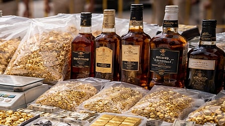 Poll-related seizures, including cash, drugs and liquor meant to allure voters, have crossed the Rs 1000 crore mark in West Bengal and Tamil Nadu, the Election Commission said on Wednesday.