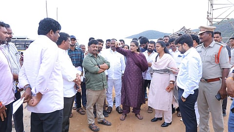 Home Minister Vangalapudi Anitha