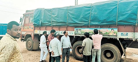 Acting on raids, the Civil Supplies Department once again uncovered illegal transportation and export of PDS rice at Kakinada Port, seizing 140 metric tonnes worth Rs 65 lakh.