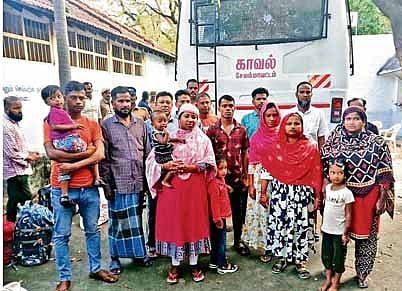 The group was part of the 211 inmates currently housed in the facility.