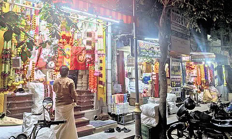 Shopkeepers said they recently received a bulk order from Kerala’s CPM and Congress which included badges and other items
