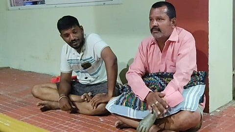 The village assistants were made to stay overnight to get tatkal tokens to book tickets for officials.