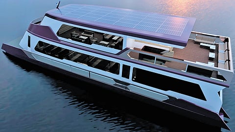 The boat manufactured by Navalt for Egypt