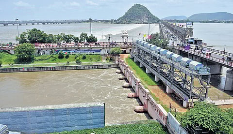 Prakasam Barrage 