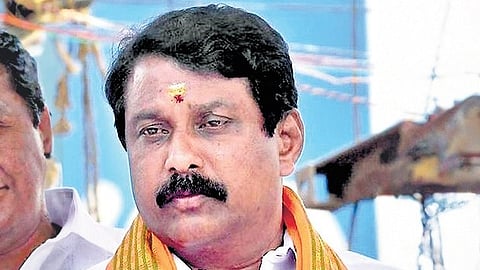 TN BJP president Nainar Nagenthran
