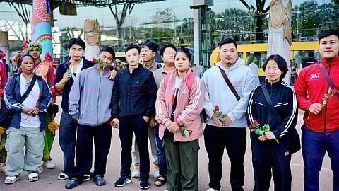 Players from other states arriving in Raipur