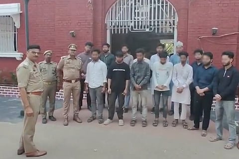 14 people  were arrested a week ago after they allegedly held an Iftar party and ate chicken biryani on a boat in the Ganga river.