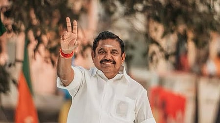 AIADMK general secretary Edappadi K Palaniswami