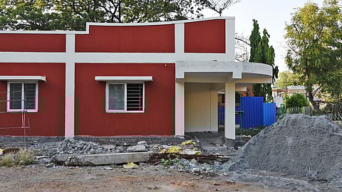 Started in January 2025, construction of the police station building on the MGMGH premises is yet to be completed.