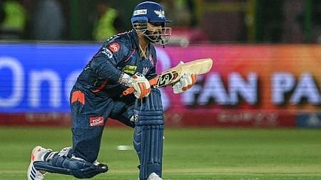 Lucknow Super Giants' captain Rishabh Pant.