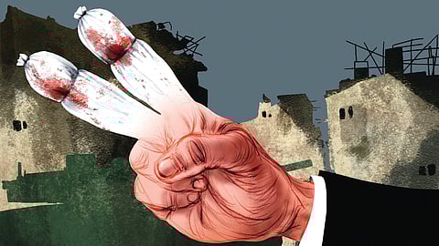 Violence is no longer only administered—it is preceded by a deeper act: erasure