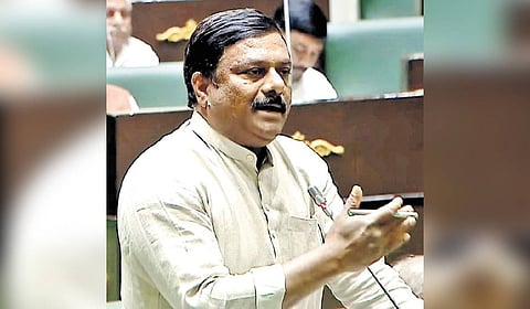 BJP floor leader Alleti Maheshwar Reddy.