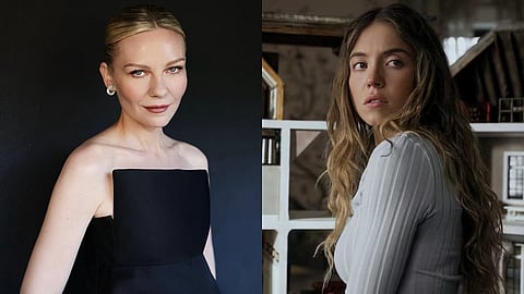 Kirsten Dunst (L), The Housemaid poster