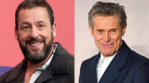 Adam Sandler and Willem Dafoe