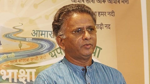 State General Secretary (Environment) of the Jana Sena Party Bolisetty Satyanarayana addressing the press in Visakhapatnam on Wednesday. 