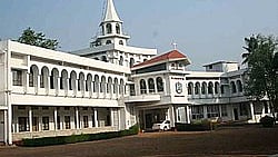Catholicate Aramana Chapel on Devalokam Hill.