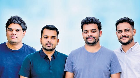 Burfy founders Imthiyas Peruvan, Asher Ali, Suresh K and Mohammed Mukhthar