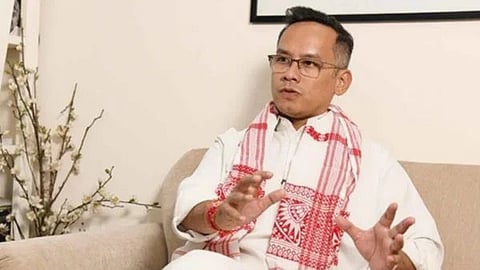 Congress state president Gaurav Gogoi.