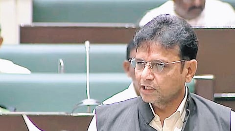 Minister for IT and Industries D Sridhar Babu 