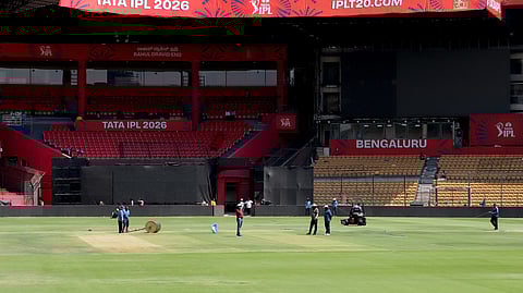 Leader of Opposition and senior BJP leader R Ashoka said that despite the stadium land belonging to the state, the MLAs struggle to get tickets. 