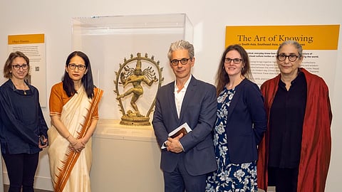 India's Deputy Chief of Mission in the US Namgya Khampa signed an agreement here with National Museum of Asian Art (NMAA) Director Chase Robinson.