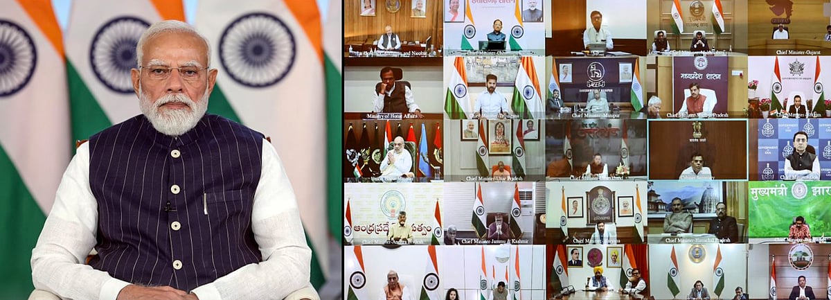 PM Modi chairs virtual meet with CMs, governors; reviews preparedness amid West Asia crisis