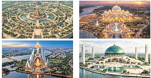 Laying the foundation for Machileshwara and Omkareshwara temples at Manchirevula, he vowed to complete the project and develop a ‘Dakshina Kashi’.